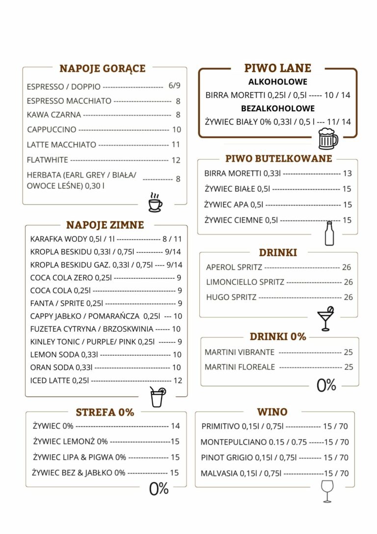 NAPOJE ZIMNE MARZEC IG 2026